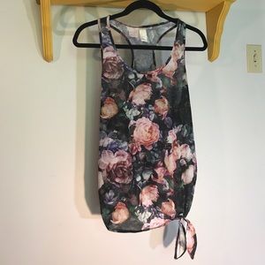 H&M Summer Maternity Top Floral Print